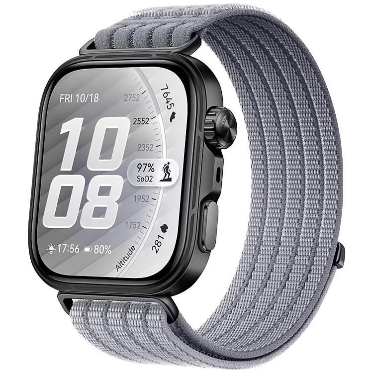 Dây đeo Nylon Line cho Huawei Watch Fit 3 / Huawei Watch Fit 4 / Huawei Watch Fit 4 Pro / Huawei Watch Fit 5 / Huawei Watch Fit 5 Pro - Hàng Chính Hãng