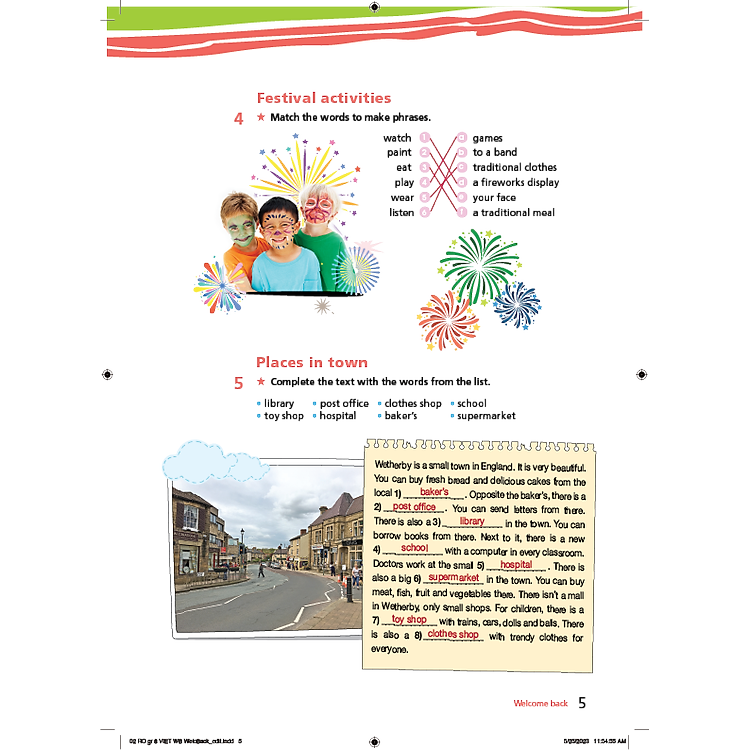 Tiếng Anh 8 Right On! Workbook Teacher's Book - Ảnh 5