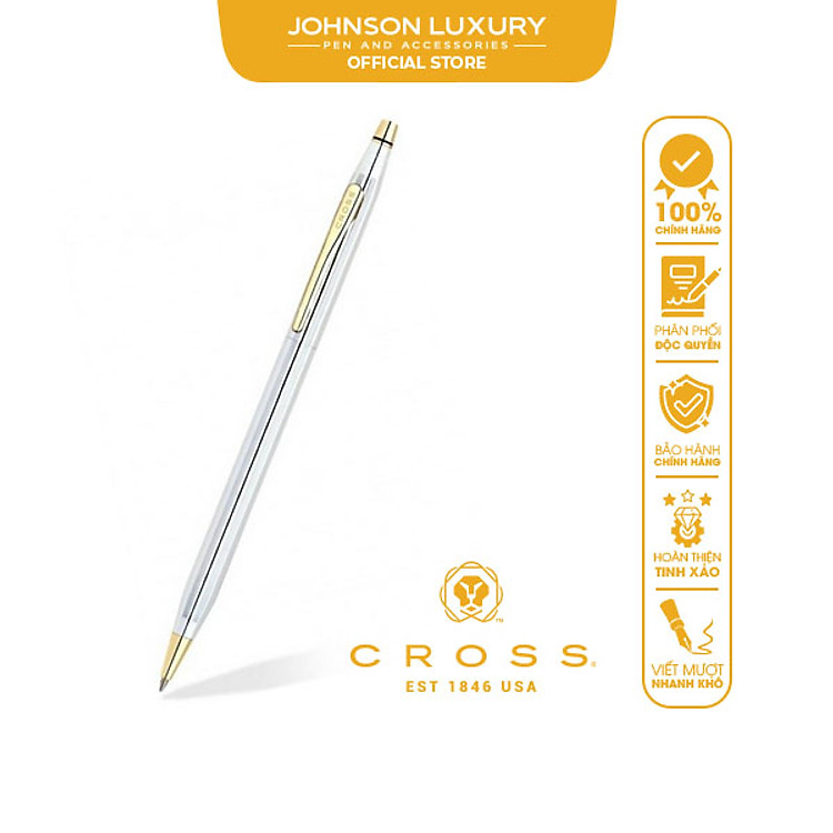 Bút Ký CROSS Classic Century Medalist Mạ Chrome