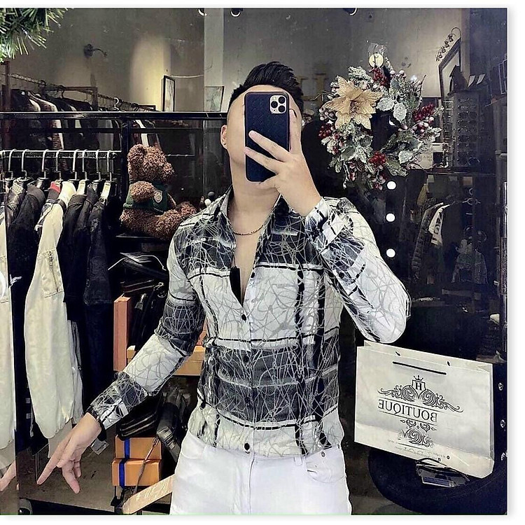 ÁO SƠ MI NAM TAY DÀI KẺ SỌC