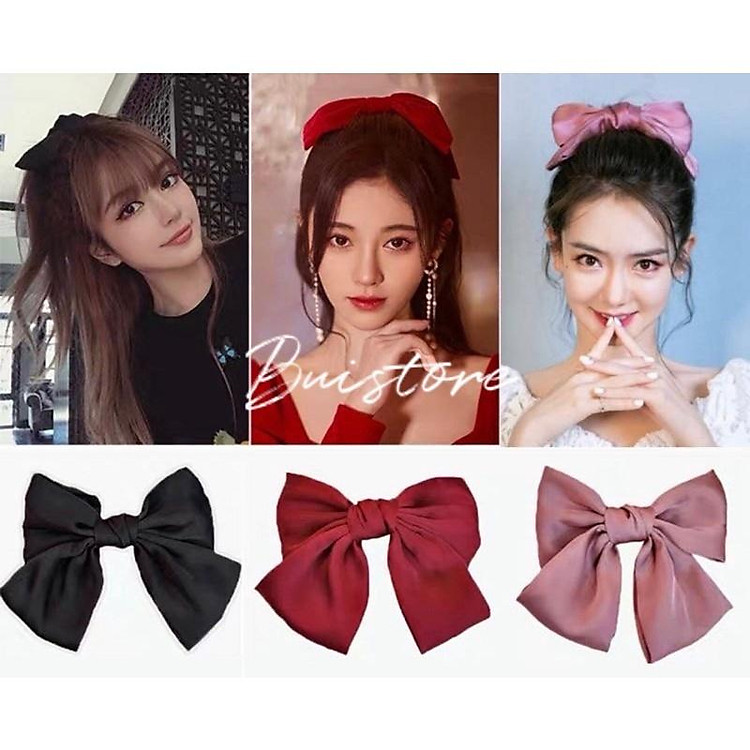 Nơ kẹp tóc nữ Hàn Quốc