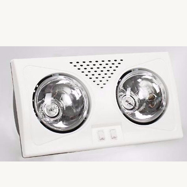 Đèn sưởi nhà tắm 2 bóng MST-02