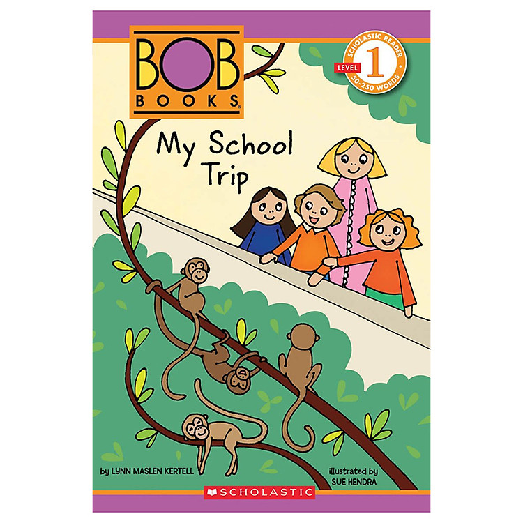 Sách Scholastic Reader Level 1: Bob Books: My School Trip
