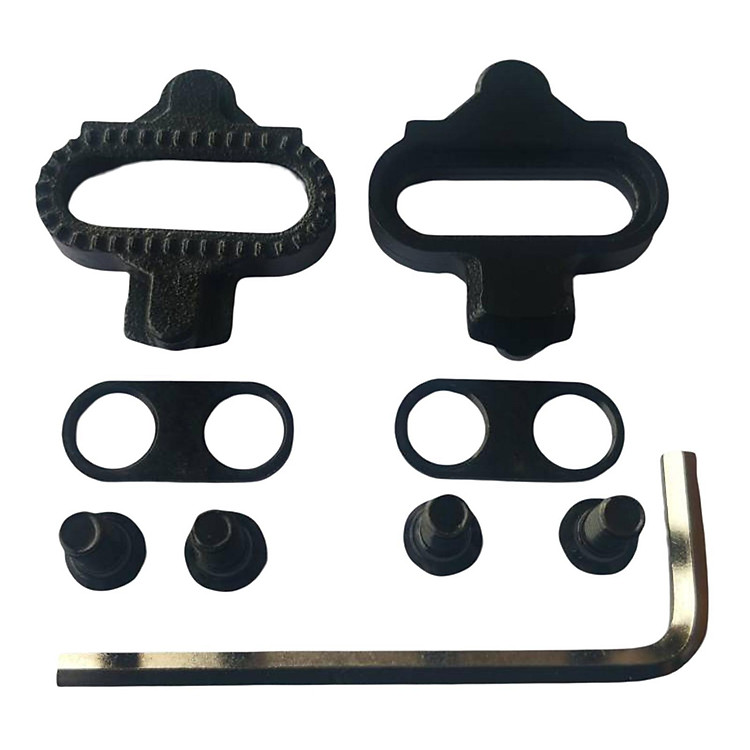 Cleats for Cycling Shoes for SPD Lightweight Non Slip for Mountain Bike Black