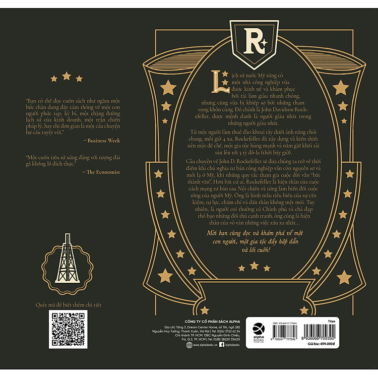 Titan - Gia Tộc Rockefeller - Tái bản mới nhất - Ảnh 3