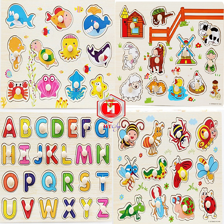 Combo Đồ Chơi Xếp Hình Cho Bé Chính hãng Tiết kiệm