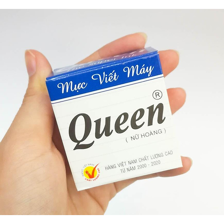 Mực Viết Máy Queen - Mực Xanh - Ảnh 3