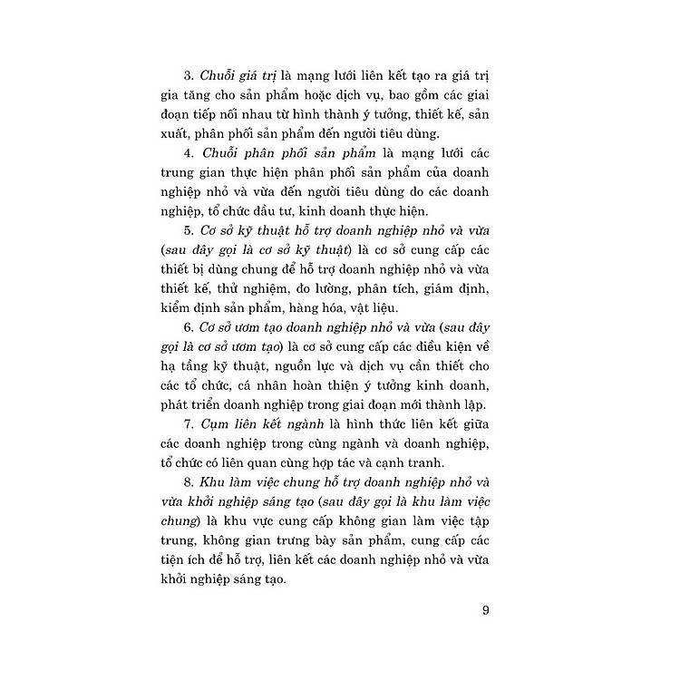 Luật Hỗ Trợ Doanh Nghiệp Nhỏ và Vừa Năm 2017 (Sửa Đổi, Bổ Sung Năm 2020, 2023) - Ảnh 6