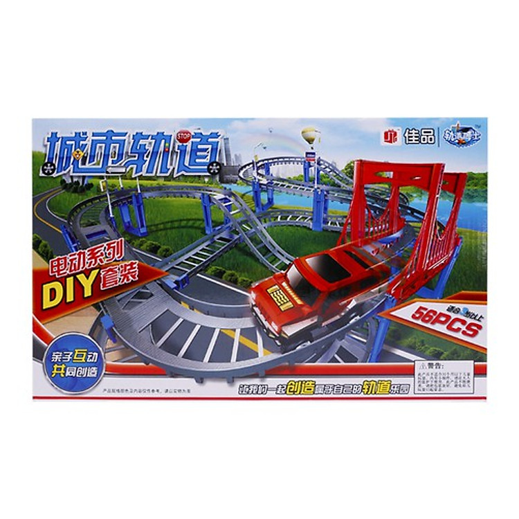 Bộ đồ chơi đường đua ô tô 56 chi tiết Chính hãng Giá tốt - Hình ảnh 2