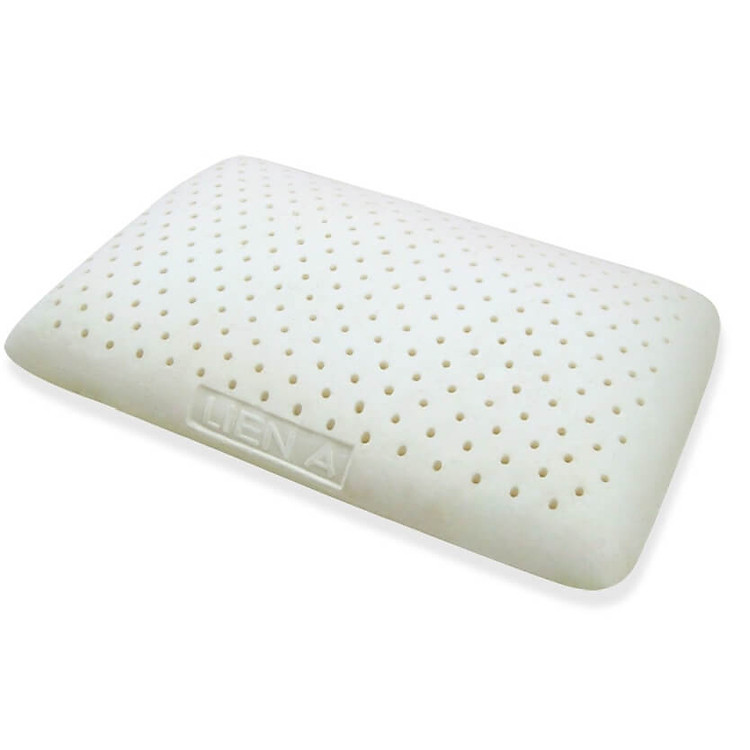 Gối cao su thiên nhiên cao cấp Liên Á Oval 45x65cm đàn hồi cao, thoáng mát, êm ái