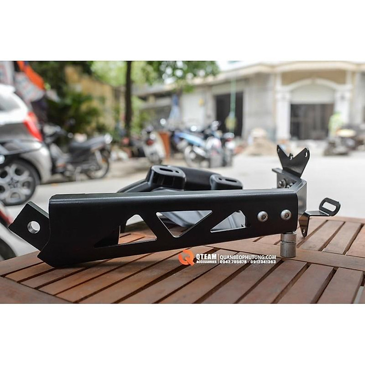 DÈ CHẮN BÙN KÈM PAD BẮT BIỂN KIỂU PKL MT09 LẮP ĐẶT CHO YAMAHA R15V3/ XSR155/MT15/TFX150/R15V2/V-ixion