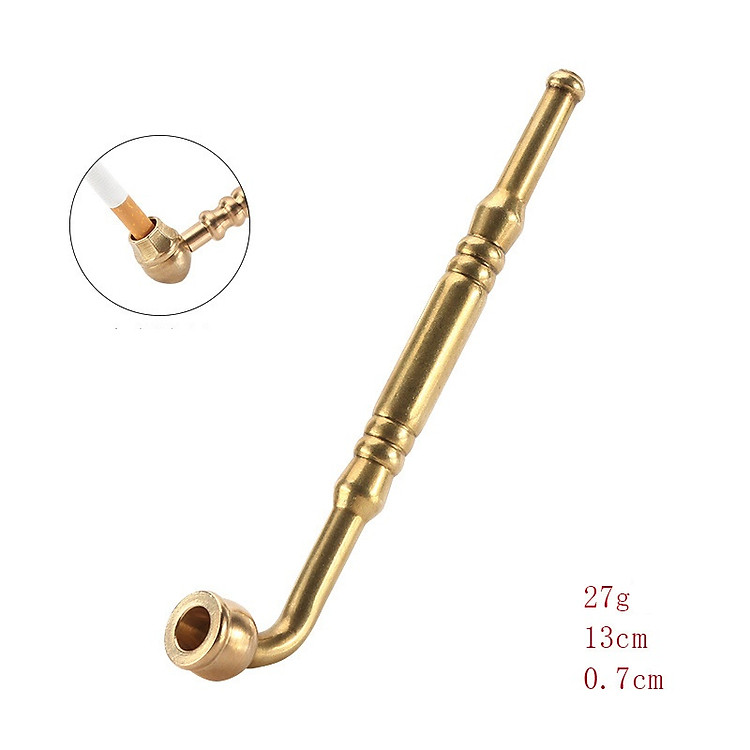 Tẩu thuốc hợp kim đồng cao cấp - Kiểu 1 - Ảnh 2