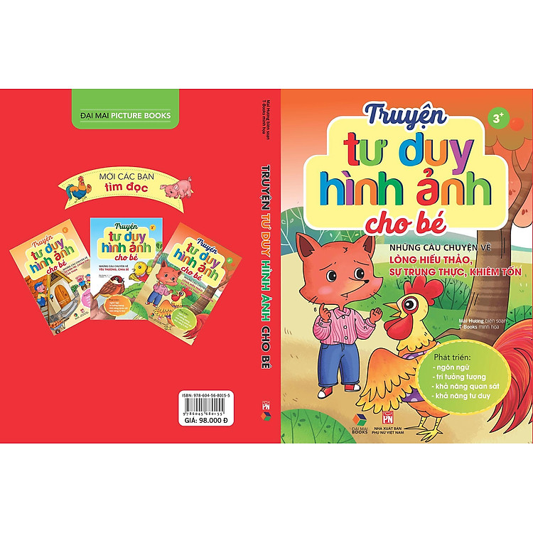 Truyện Tư Duy Hình Ảnh Cho Bé - Những Câu Chuyện Về Lòng Hiếu Thảo, Sự Trung Thực, Khiêm Tốn - Ảnh 2