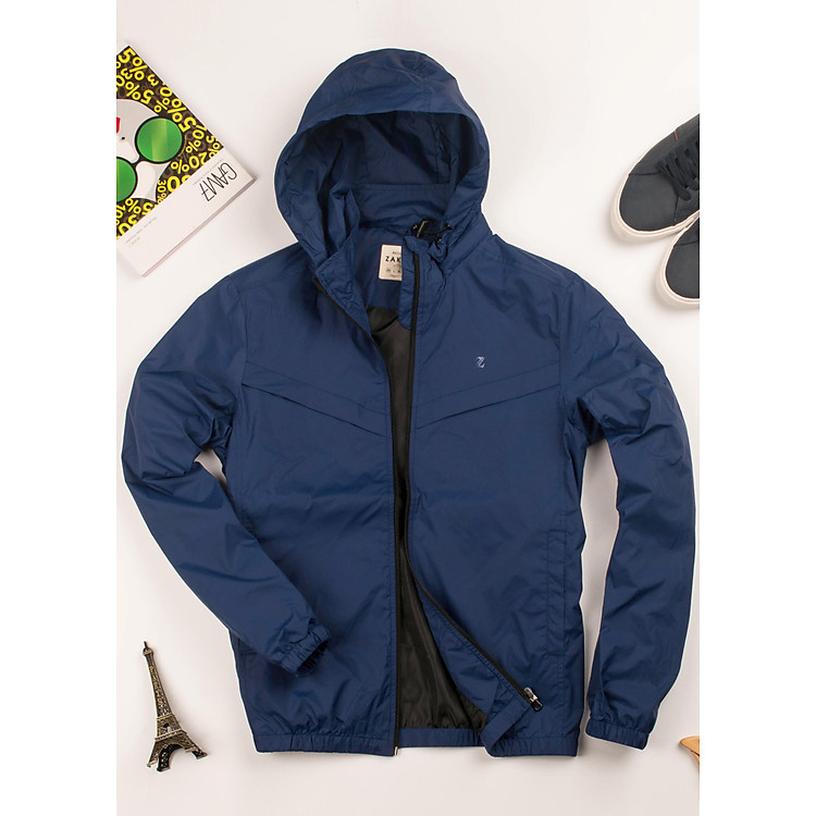 Áo Khoác Nam 2 Lớp Zakado vải dù ấm áp, cản gió hiệu quả nhiều màu