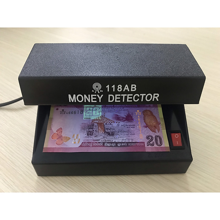 Máy Soi Tiền Polyme Để Bàn TMT COLLECTION AD-118B Có Ống huỳnh quang MSTGPDB2