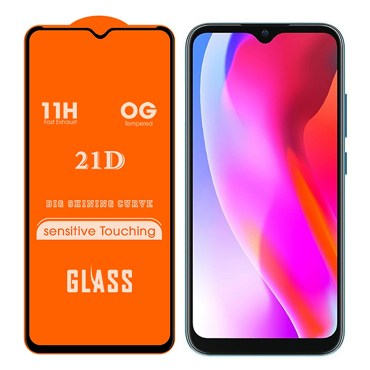 Kính Cường Lực 21D cho Vsmart Joy 2+ / Joy 2 Plus Full Keo Màn Hình SIÊU BỀN, SIÊU CỨNG, ÔM SÁT MÁY- HANDTOWN- HÀNG CHÍNH HÃNG