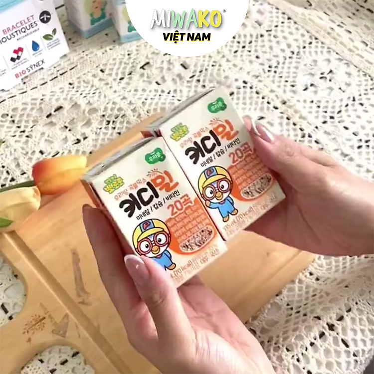 Thùng 24 Hộp Sữa Hạt Pororo Cho Bé Chất lượng Giá tốt - Hình ảnh 4