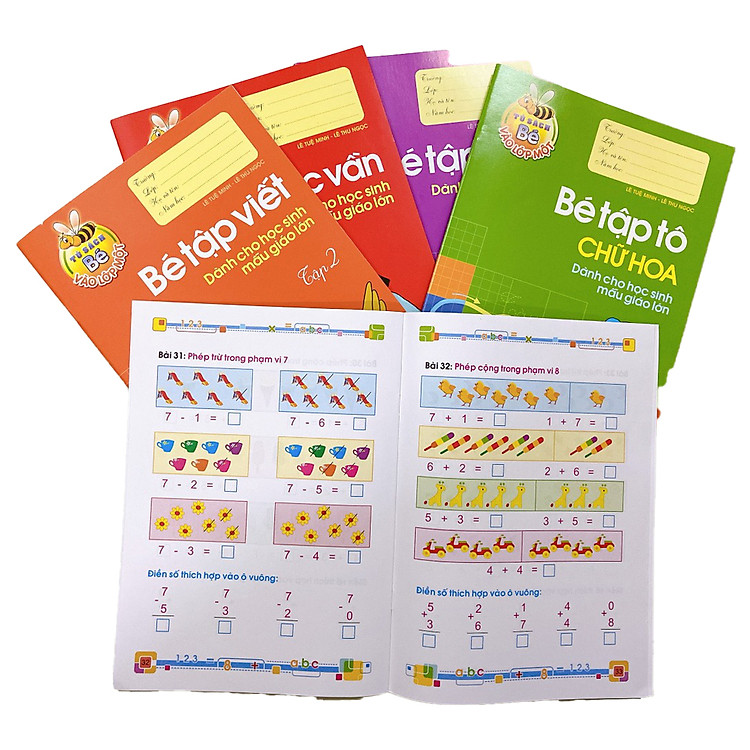 Combo Chuẩn Bị Cho bé Vào Lớp 1 - Ảnh 5