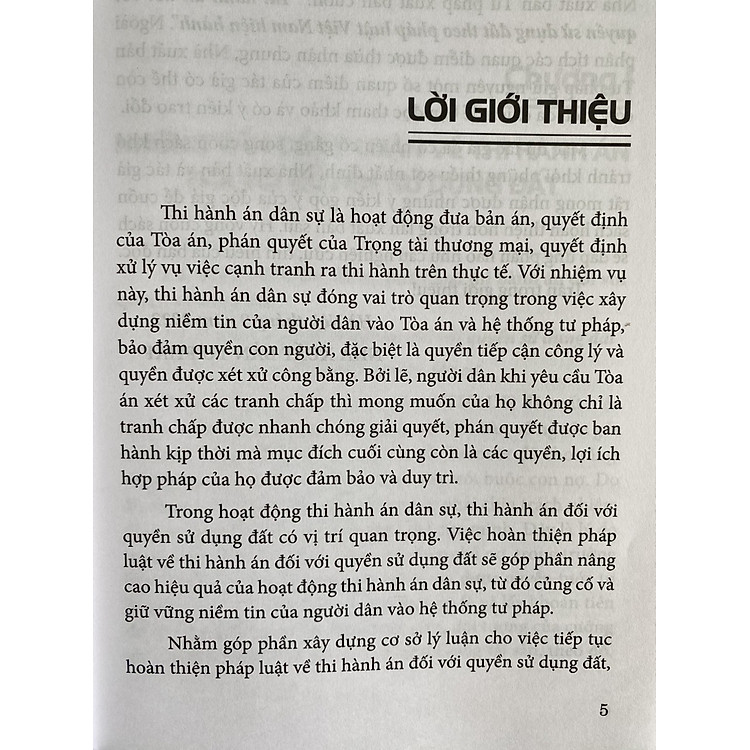 Thi hành án đối với quyền sử dụng đất theo pháp luật Việt Nam hiện hành - Ảnh 2