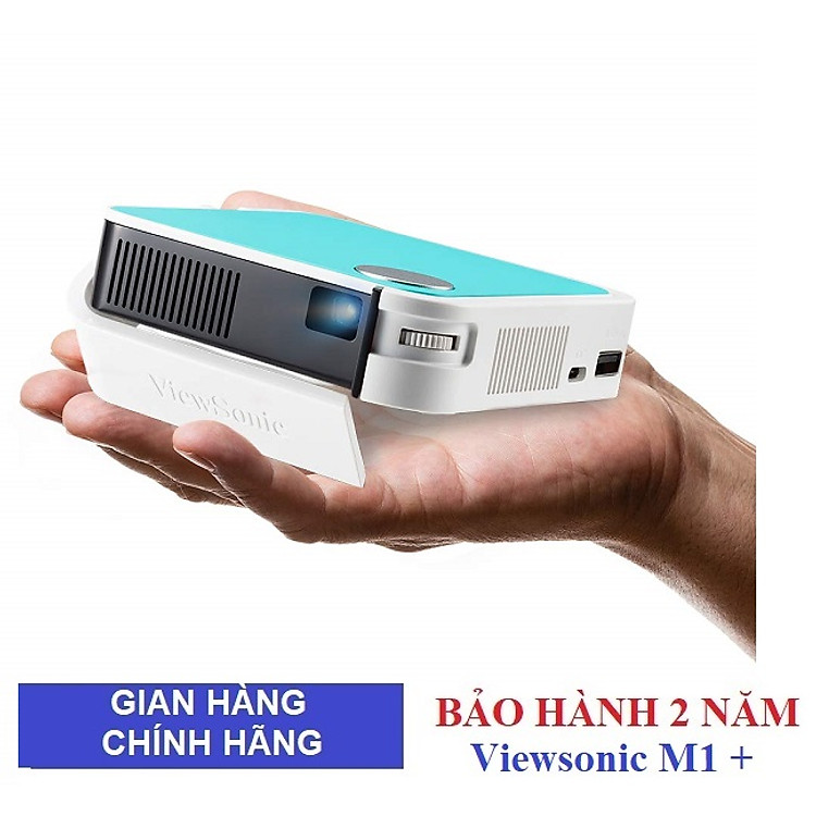 Máy chiếu mini Wifi ViewSonic M1 mini Plus - Hàng chính hãng
