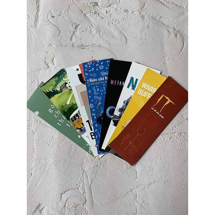 Bookmark kẹp sách giấy cứng - Ảnh 7