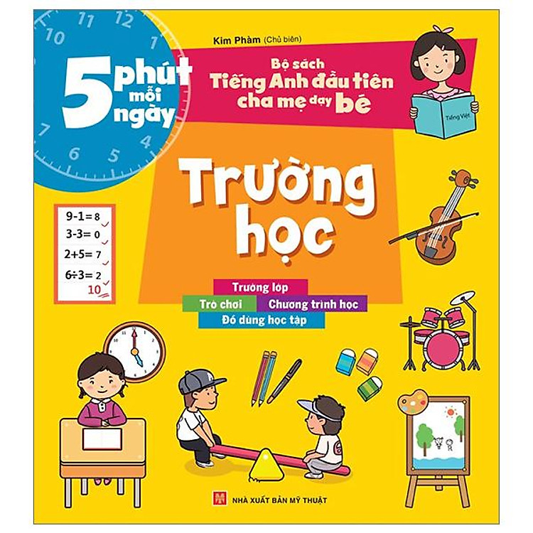 Bộ Sách Tiếng Anh Đầu Tiên Của Bé – 5 Phút Mỗi Ngày (Tái Bản 2022)