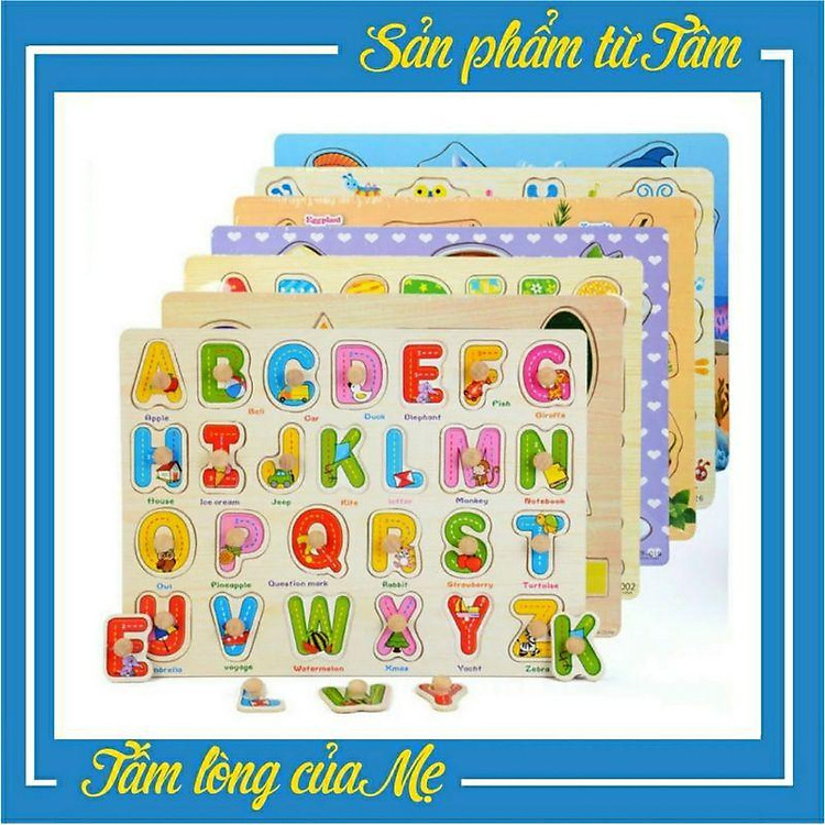 Bảng Núm Gỗ Thông Minh Cho Bé Chính hãng Tiết kiệm - Hình ảnh 4