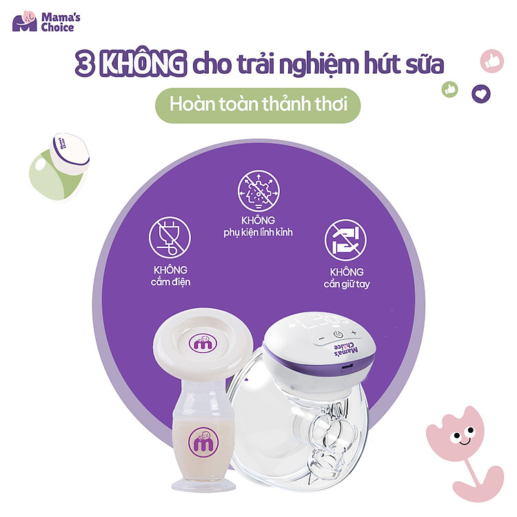 Mua Combo Máy Hút Sữa Không Dây Mama’s Choice Uy tín Tiết kiệm - Hình ảnh 3