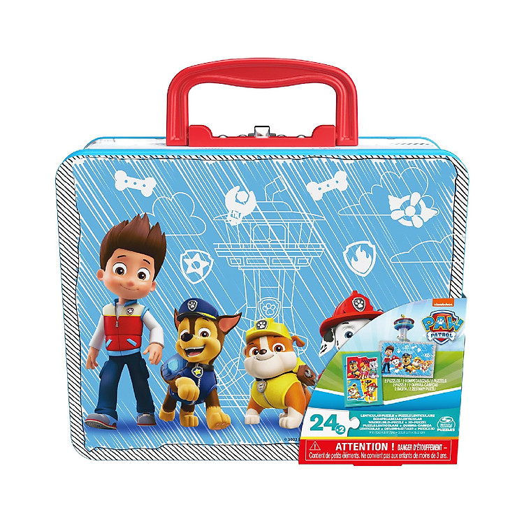 Mua Đồ Chơi Xếp Hình Paw Patrol SPIN GAMES Chính hãng Ưu đãi - Hình ảnh 5