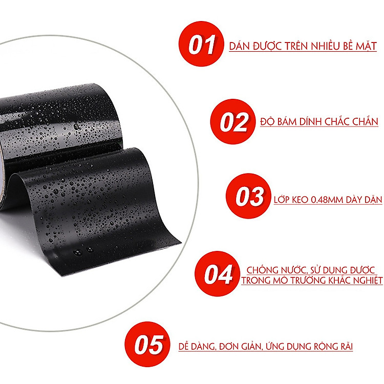 Băng Keo Siêu Dính Chống Nước (2 cuộn) - Ảnh 3