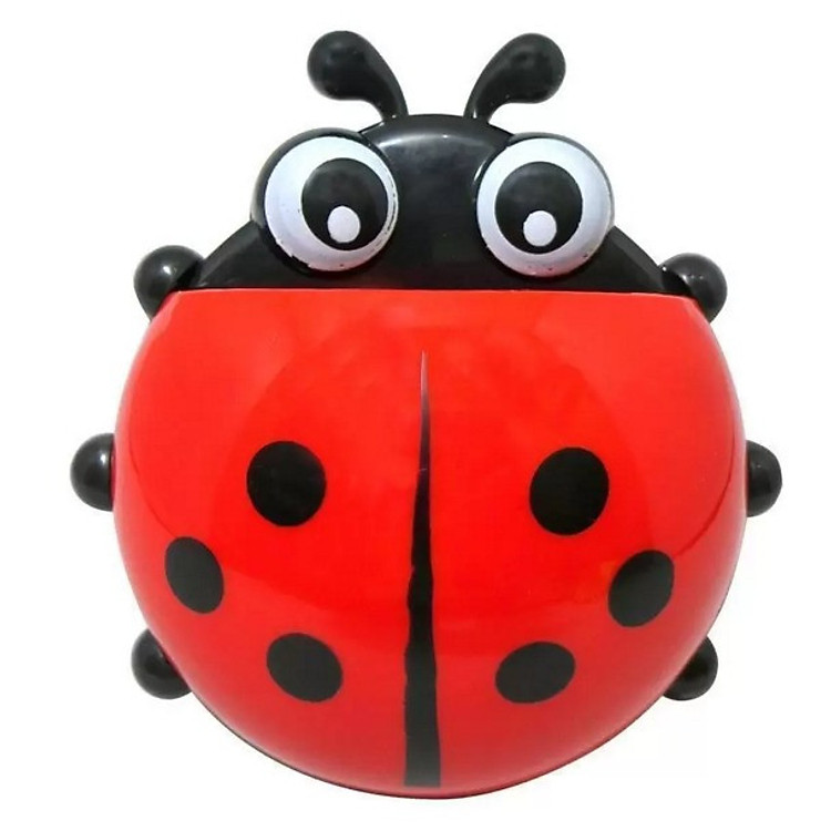 Dụng cụ đựng bàn chải và kem đánh răng hình thú pink1 PT0206