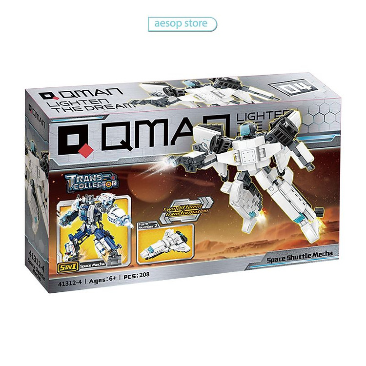 Mua Hộp đồ chơi lắp ráp Robot Qman 41312 Chính hãng Tiết kiệm - Hình ảnh 5