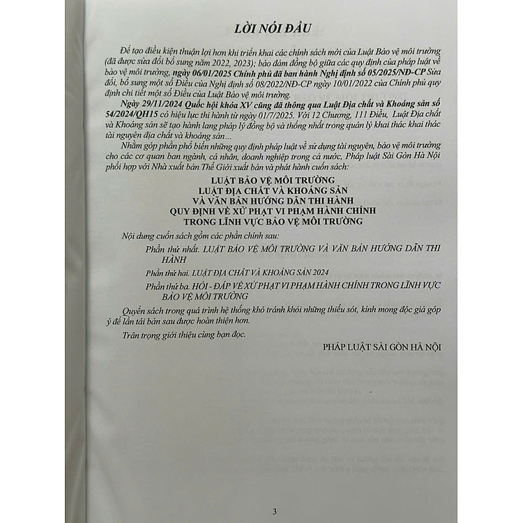 Luật Bảo Vệ Môi Trường, Luật Địa Chất Và Khoáng Sản – Quy Định Về Xử Phạt Vi Phạm Hành Chính - Ảnh 3