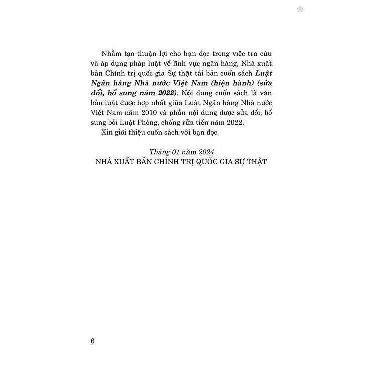 Luật Ngân Hàng Nhà Nước Việt Nam (Hiện Hành) (Sửa Đổi, Bổ Sung Năm 2022) - Ảnh 4