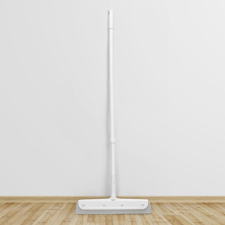Jiezhi EVA Broom Tile Telescopic Handles Dust Hair Magic Broom Bathroom Cleaning EVA Wiper Rubber Mops Window Glass
