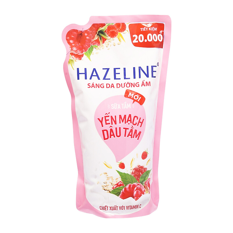 Sữa Tắm Hazeline Yến Mạch Dâu Tằm Túi 1Kg