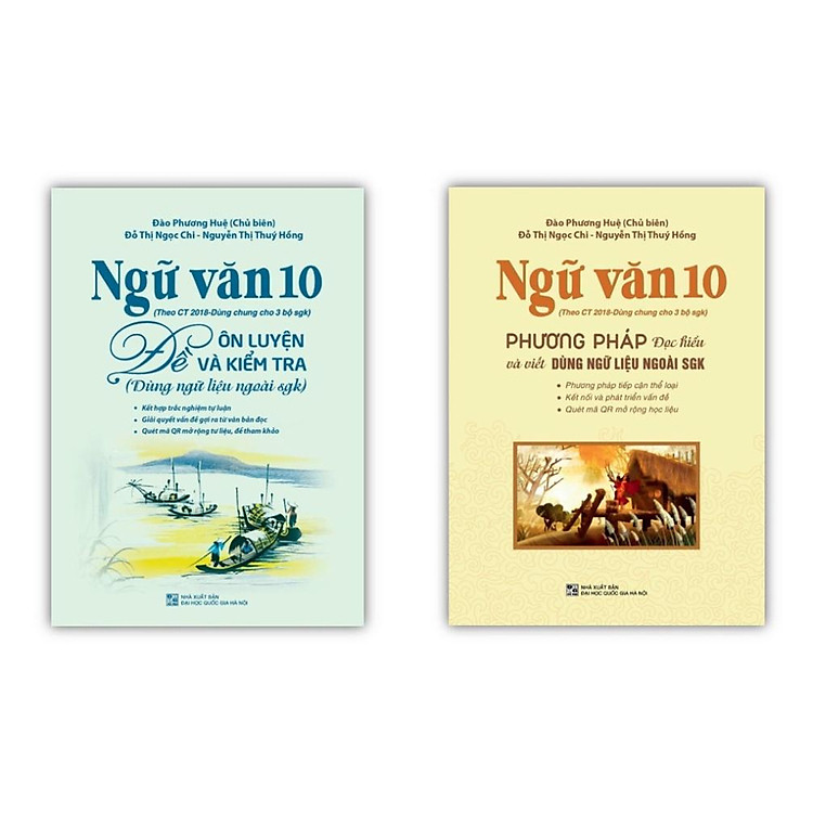 Mua tại Newshop: Ngữ Văn 10 - Đề Ôn Luyện và Kiểm Tra + Phương Pháp Đọc Hiểu và Viết