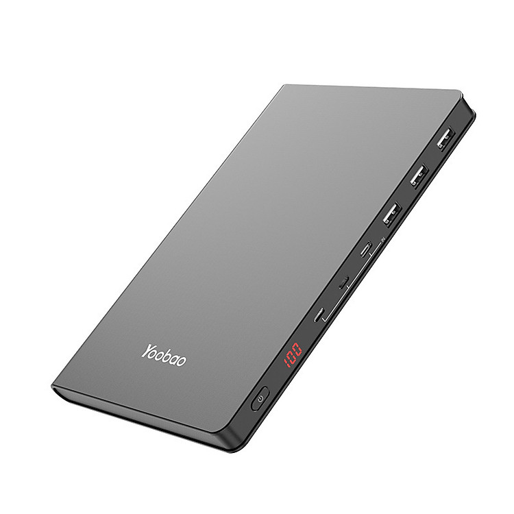 Pin Dự Phòng Yoobao 30.000mAh Siêu Mỏng chuyên sạc cho Macbook - Hàng chính hãng