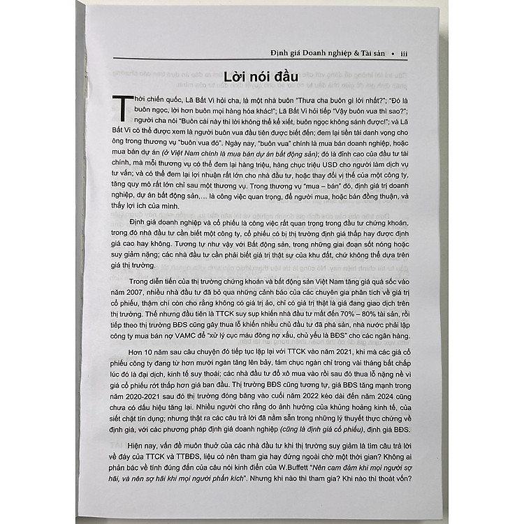 Định Giá Doanh Nghiệp Và Tài Sản - TS. Đinh Thế Hiển - Ảnh 3