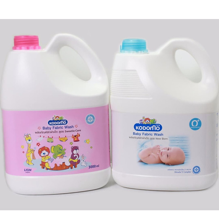 Dung dịch giặt xả KoDoMo 3000ml cho bé Chính hãng Tiết kiệm - Hình ảnh 5