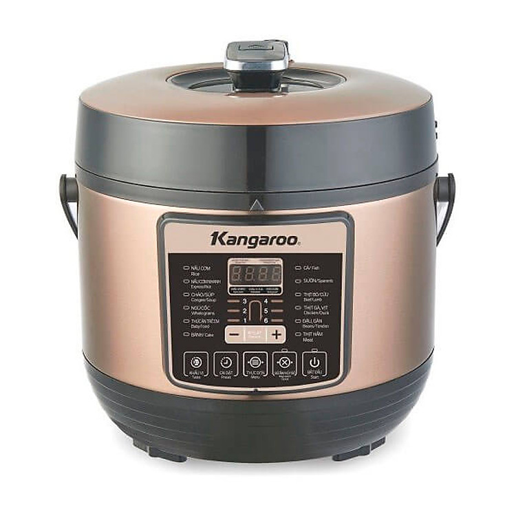Nồi áp suất điện tử Kangaroo KG6P1 6L - Hàng chính hãng