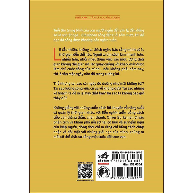 Bốn Nghìn Tuần: Quản Lý Thời Gian Khi Cuộc Đời Là Hữu Hạn - Ảnh 4