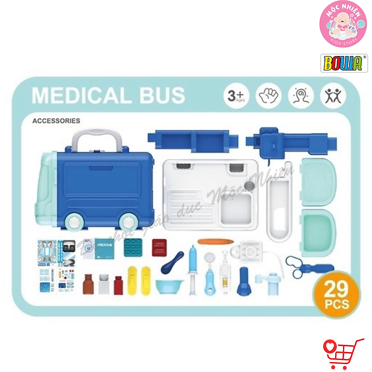 Mua Đồ Chơi Nhập Vai Bác Sỹ BOWA 8074 Chính hãng Giá tốt - Hình ảnh 4