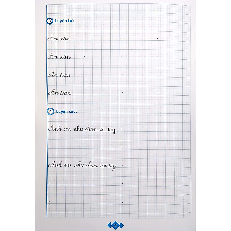 Vở Luyện Viết Chữ Đẹp Lớp 2 - Tập 1 - Ảnh 4