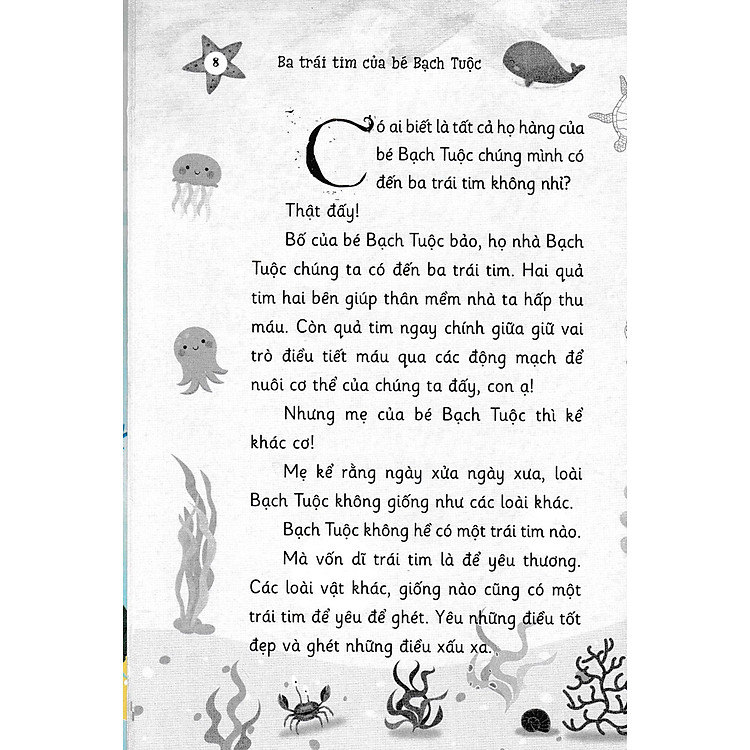 Ba Trái Tim Của Bạch Tuộc - Truyện Đồng Thoại - Ảnh 6