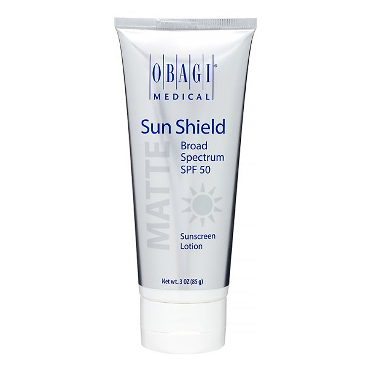 kem chống nắng vật lý chống trôi obagi nuderm sun shield SPF50 mineral