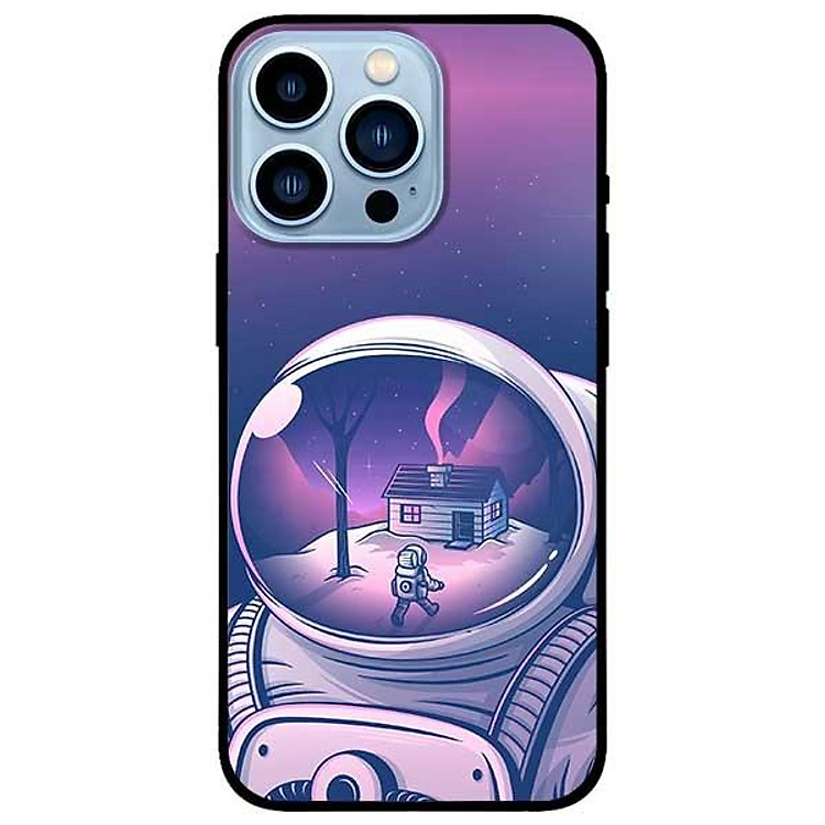 Ốp lưng dành cho Iphone 13 Mini - Iphone 13 - Iphone 13 Pro - Iphone 13 Pro Max - Du Hành Tím