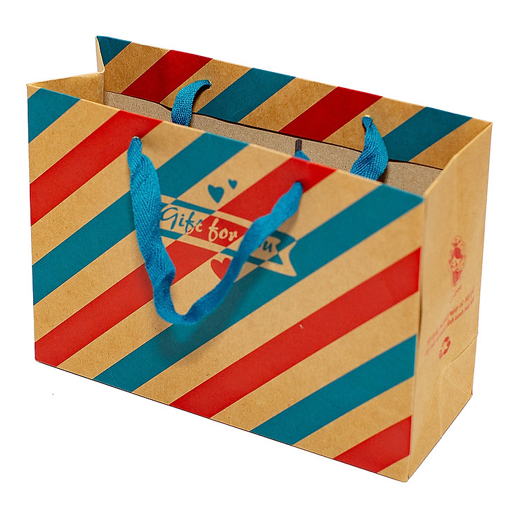 Túi Kraft Ngang Trung KN005 (23 x 17 x 8 cm) - Ảnh 2