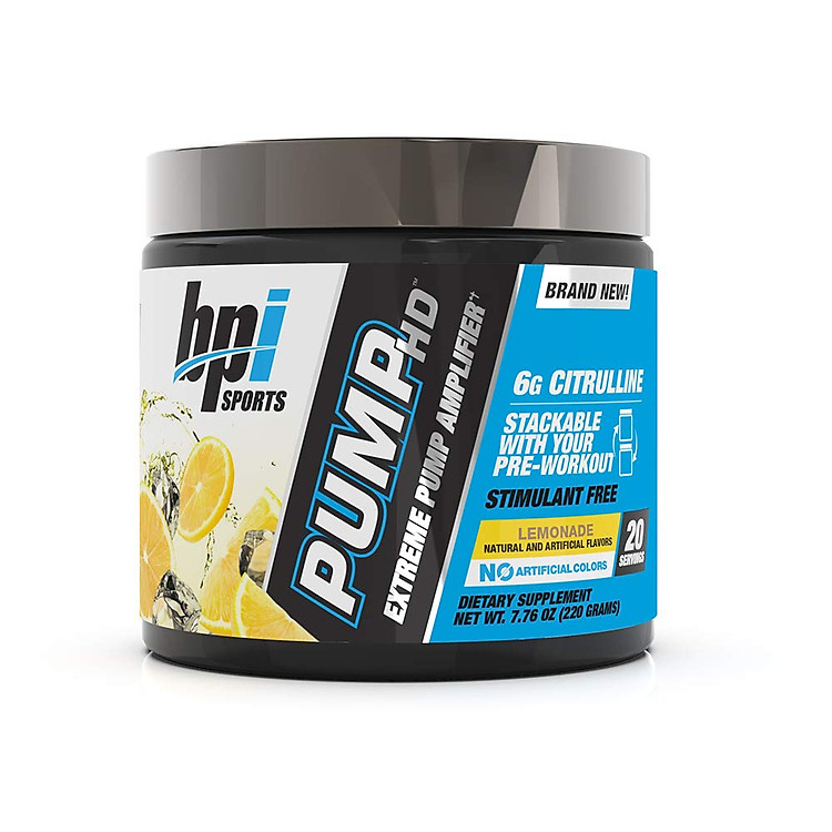 Sữa dinh dưỡng tăng sức mạnh BPI Sports Pump HD 25 lần dùng - Hàng Chính Hãng