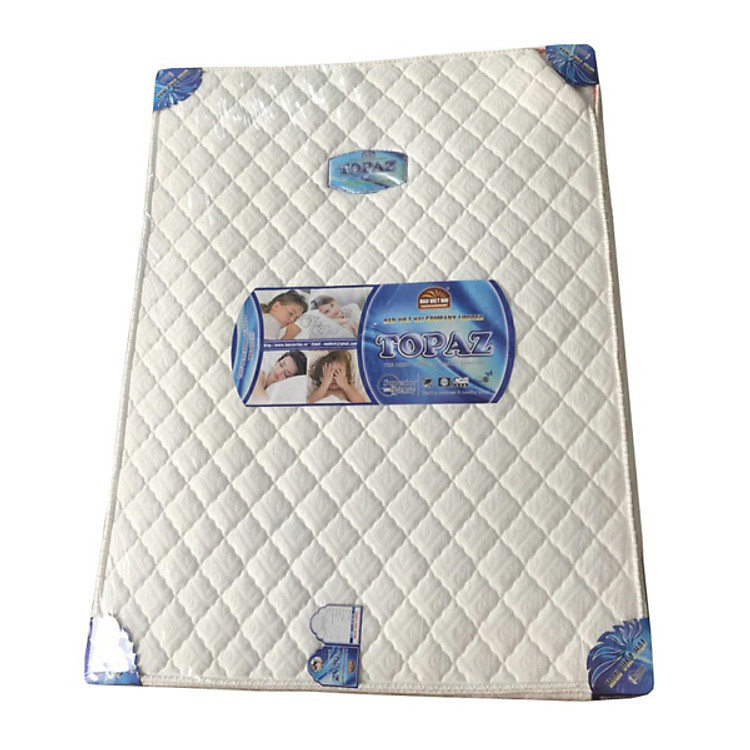Nệm lò xo Topaz 3 viền bóc vải, vải 2D Hàn Việt Hải